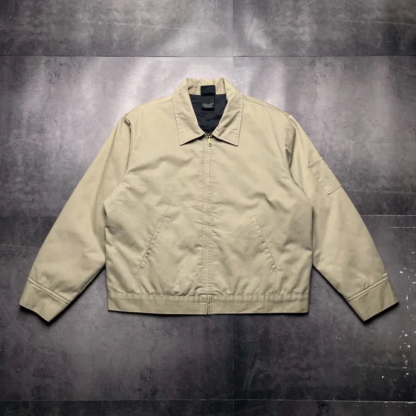 [BUNJANG] Dickies Eisenhower Beige Work Jacket / DICKIES 디키즈 아이젠하워 베이지 워크자켓 A01443
