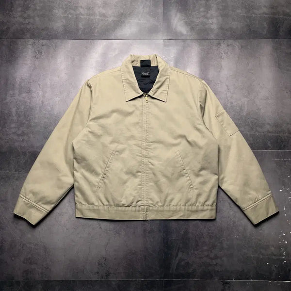 [BUNJANG] Dickies Eisenhower Beige Work Jacket / DICKIES 디키즈 아이젠하워 베이지 워크자켓 A01443