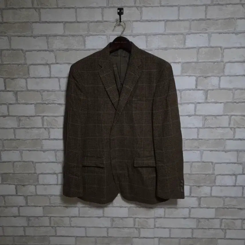 [BUNJANG] Polo Ralph Lauren Glen Plaid Blazer Jacket / 폴로 랄프로렌 슬로바키아 글렌체크 블레이저 자켓