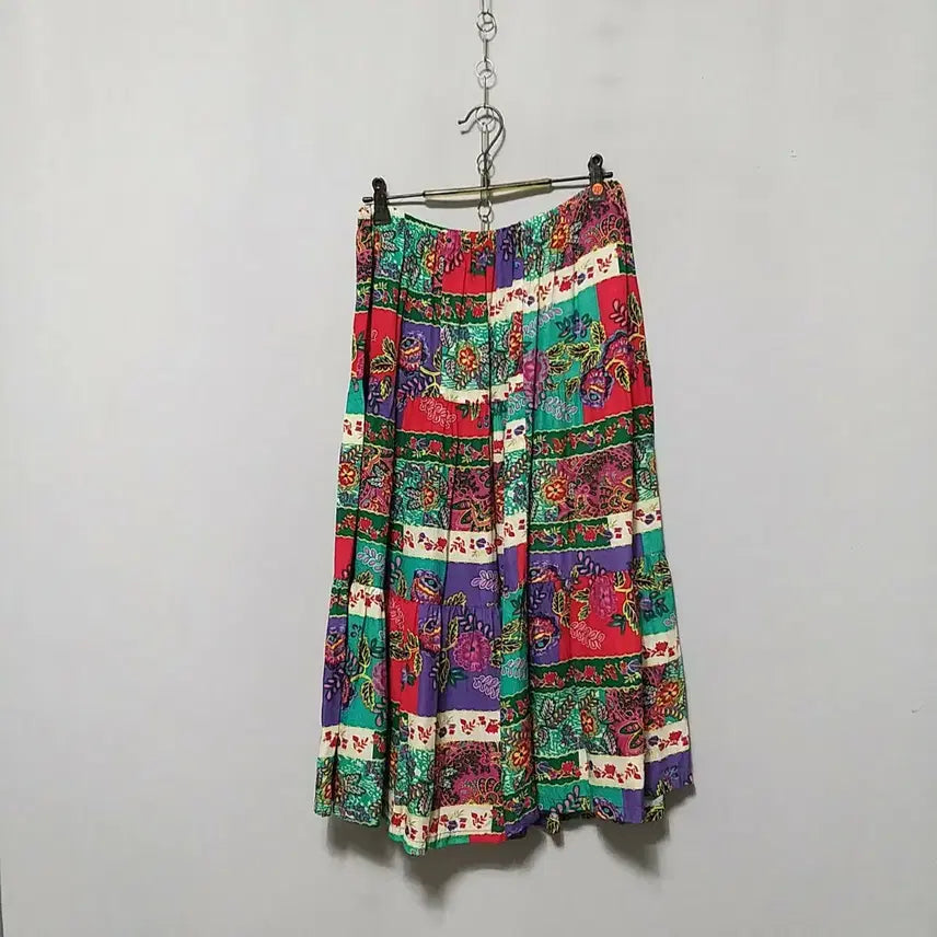 [BUNJANG] Woven Rayon Long Skirt / 바237 인견롱스커트