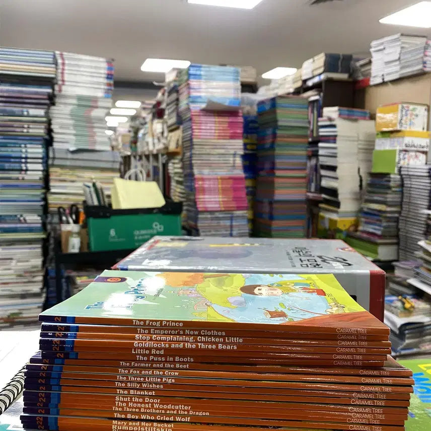 [BUNJANG] CARAMEL TREE Readers 2 Set (18 Books) / CARAMEL TREE Readers2 CARAMEL TREE 18권 세트 영어학습 중고책