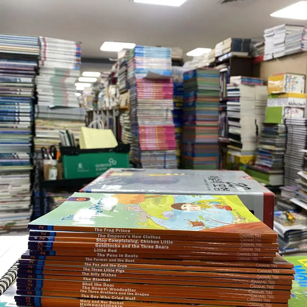 [BUNJANG] CARAMEL TREE Readers 2 Set (18 Books) / CARAMEL TREE Readers2 CARAMEL TREE 18권 세트 영어학습 중고책