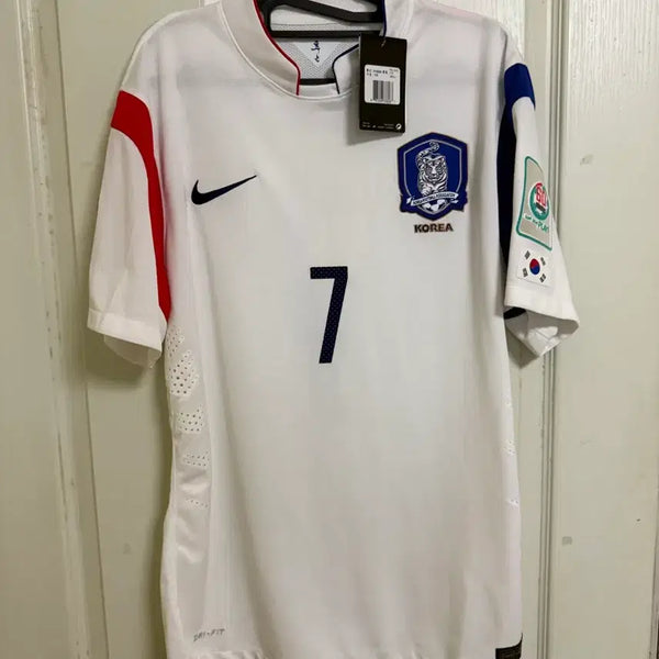 [BUNJANG] South Korea National Team 2014-2016 Away Authentic Match Jersey - Son Heung-min (XL) / 14-16 대한민국 국가대표 지급용 어웨이 손흥민 마킹 아시안컵 풀패치 XL