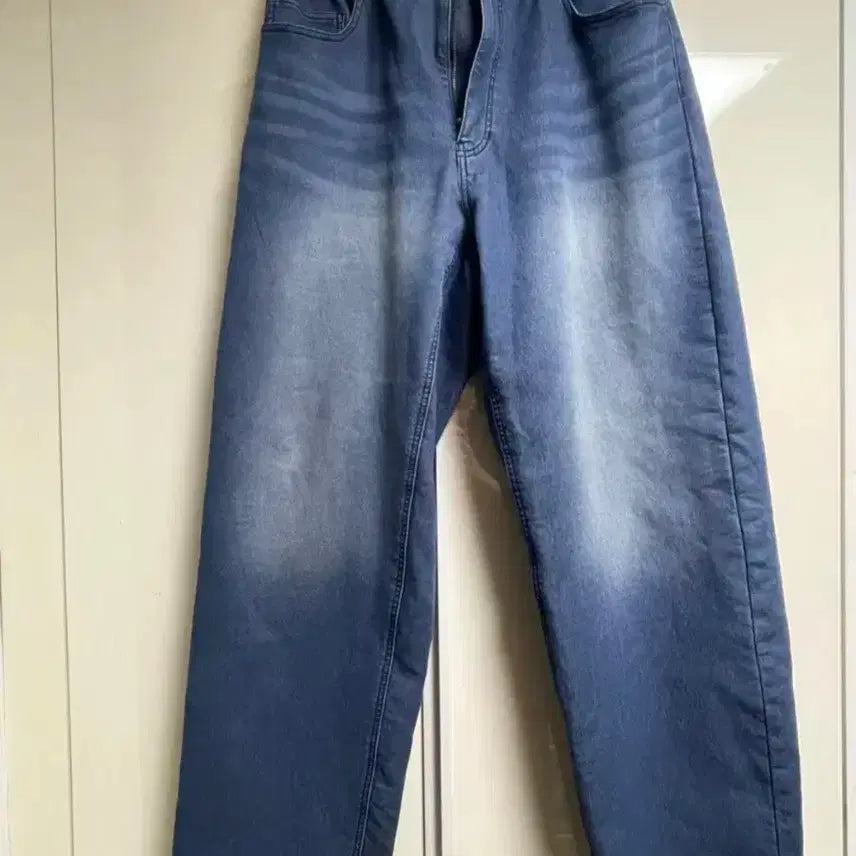 [BUNJANG] Solid Homme Wide Banding Washed Pants Size 48 / 솔리드옴므 와이드 밴딩 워싱 팬츠 48사이즈.