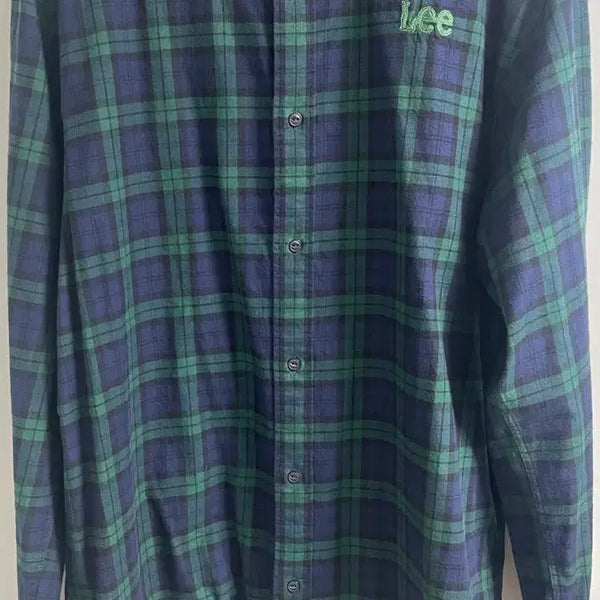 [BUNJANG] Lee Check Origin Fit Shirt Green XL / lee 체크 오리진핏 셔츠 그린 XL사이즈