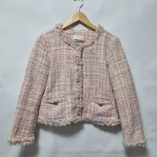 [BUNJANG] Jigott Tweed Jacket Free Size / 지고트 트위드 자켓 Free