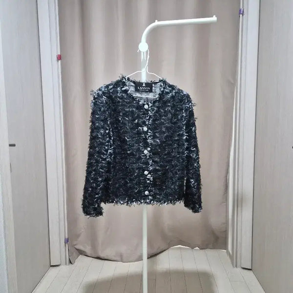 [BUNJANG] Lanvin Black Tweed Jacket / 랑방 트위드 자켓 블랙.새상품
