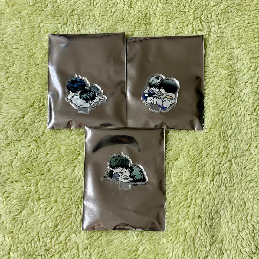 [BUNJANG] Happy Together SD Mini Acrylic Stand Bundle Set / 해피투게더 SD 미니 아크릴 스탠드 3종 일괄 비온 콜라보 콜카 굿즈