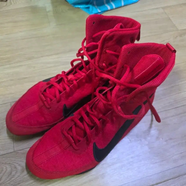 [BUNJANG] Nike Machomai 3 Boxing Shoes Red 270 / 나이키 마초마이3 복싱화 270
