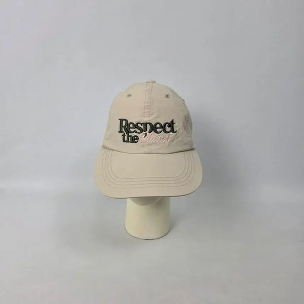 [BUNJANG] BBC Earth Ivory Embroidered Nylon Ball Cap / bbc 얼스 아이보리 자수 나일론 볼캡 free 260826