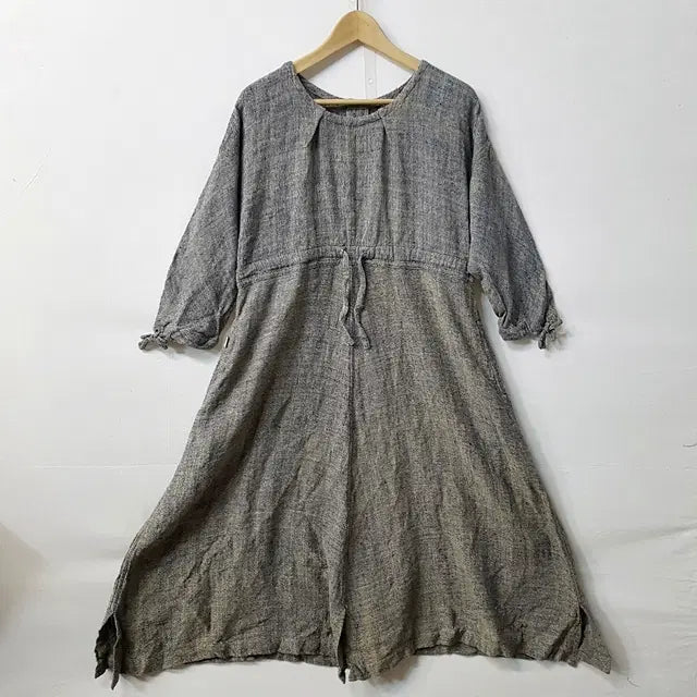 [BUNJANG] Crocat Linen Blend Dress / Crocat 린넨 원피스