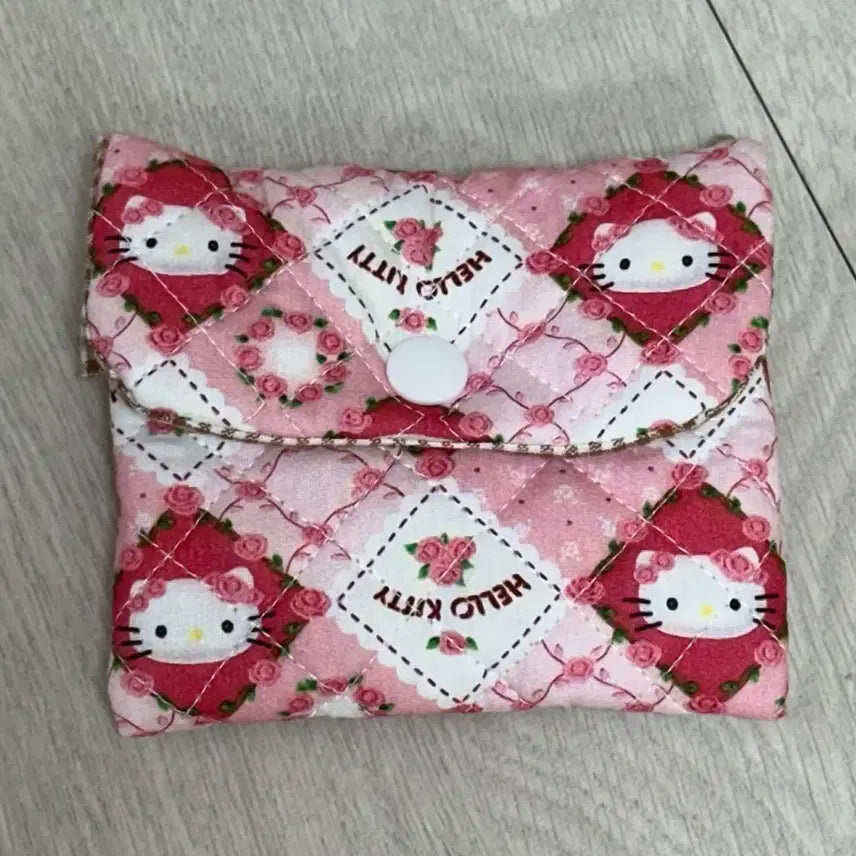 [BUNJANG] Jjaeng Studio Hello Kitty Two-Way Wallet / 쟁잉 헬로키티 투웨이 지갑