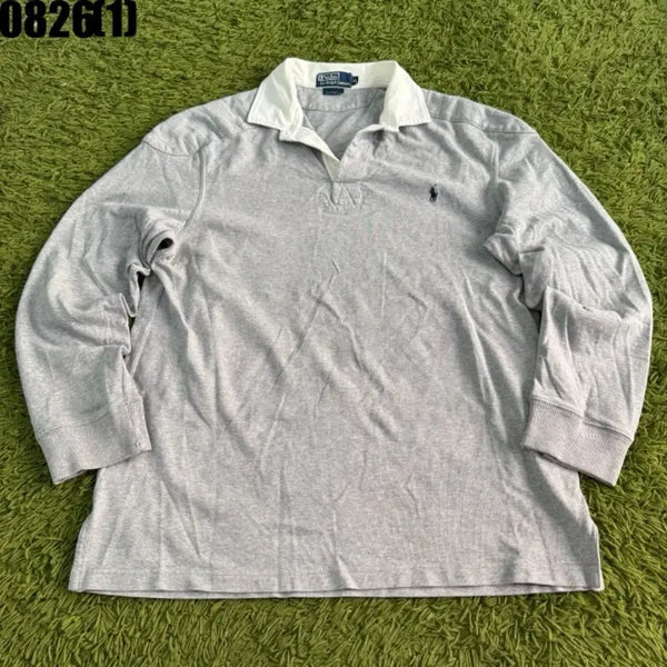 [BUNJANG] Polo Long Sleeve T-Shirt / 폴로 긴팔티