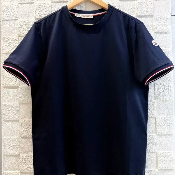 [BUNJANG] Moncler Navy Round Neck T-Shirt / 특가!! <정품>새제품!몽클레어 네이비 라운드티