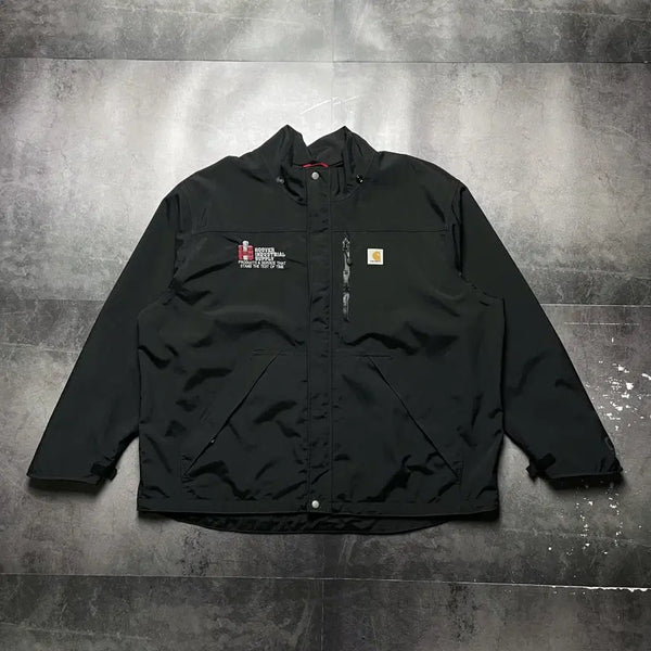 [BUNJANG] Carhartt J162 Black Windbreaker Jacket A01446 / CARHARTT 칼하트J162 블랙 윈드브레이크 A01446