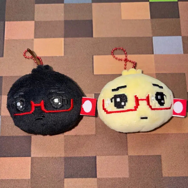 [BUNJANG] Bring Green Eyed Dumpling Plushie Keychain Bundle Set / 폭탄 팝업 안경만두 브링그린 안경만두 인형 키링 일괄