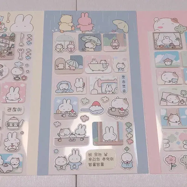 [BUNJANG] Four Leaf Sticker Bundle Set / 네잎 스티커 일괄 판매