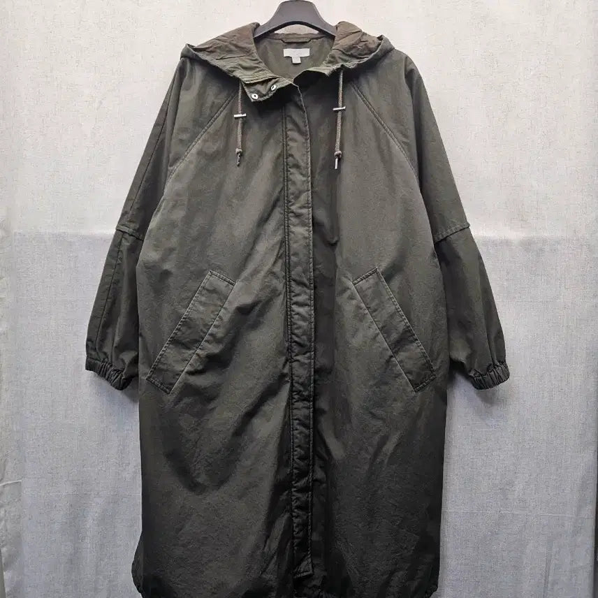[BUNJANG] COS Khaki Hooded Field Jacket / COS  카키색 코트 후드 야상.522