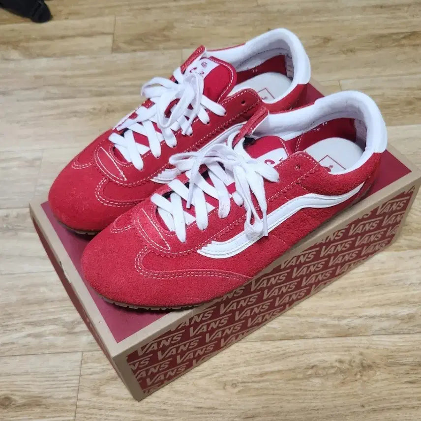 [BUNJANG] Vans Super Low Pro Red 275 / 반스 슈퍼 로우 프로 레드 275 팝니다