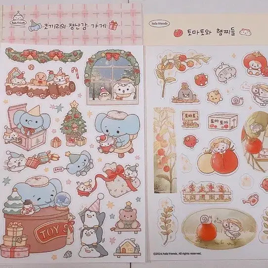 [BUNJANG] Olaf Friends Sticker Set / 올라프렌즈 스티커 일괄 판매 새상품