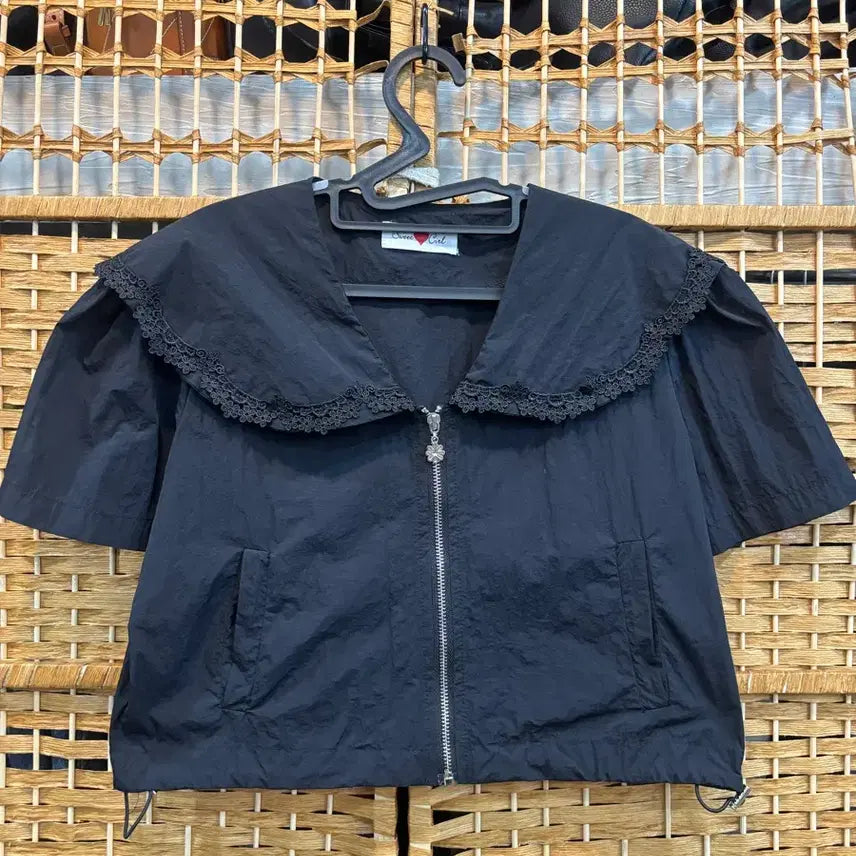[BUNJANG] Sera Collar Crop Jacket / 세라 카라 크롭 자켓