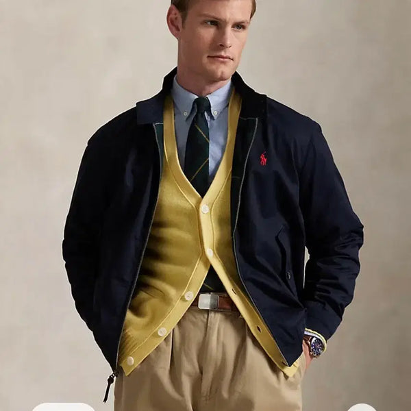 [BUNJANG] Polo Ralph Lauren Navy Twill Jacket / 폴로 랄프로렌 네이비 트윌 자켓 L