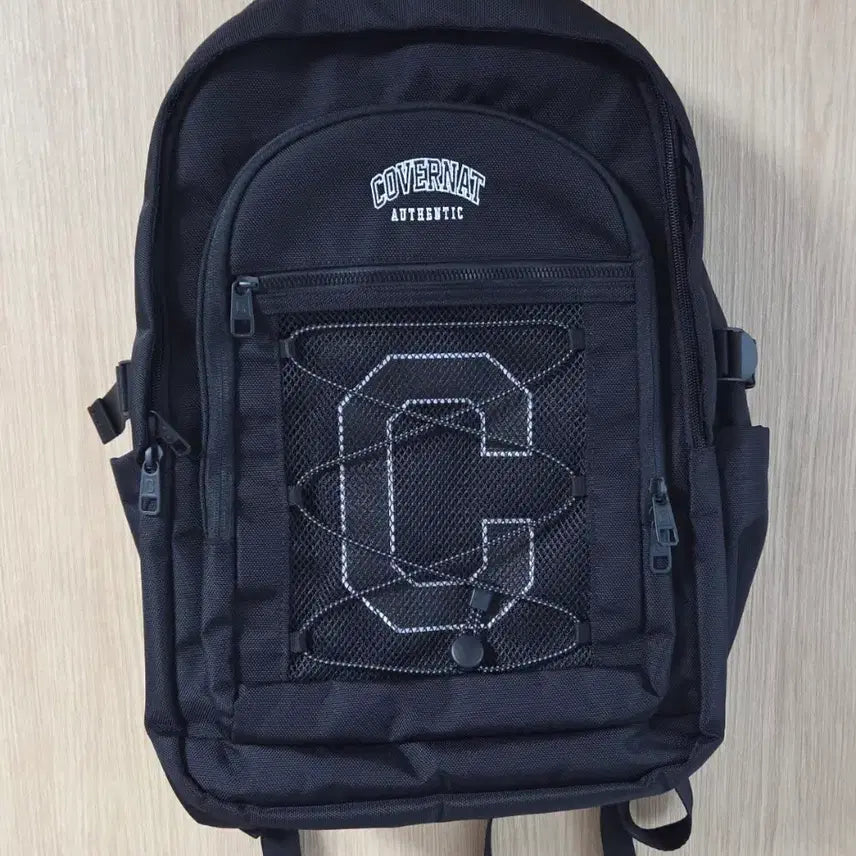 [BUNJANG] Covernat College Backpack Black / 커버낫 컬리지 백팩 블랙