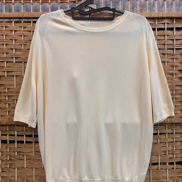 [BUNJANG] Knit T-Shirt / 니트 티셔츠