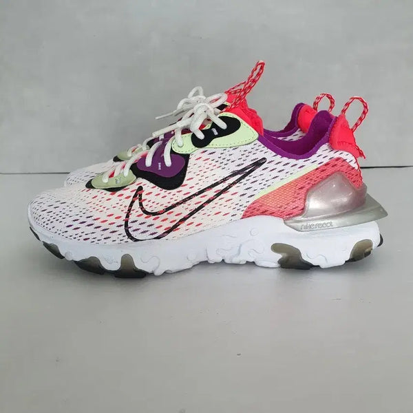 [BUNJANG] Nike React Vision Barely Volt Laser Crimson (260) / 나이키 리액트 비전 베얼리 볼트 레이저 크림슨 (260)