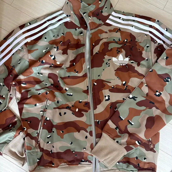 [BUNJANG] Adidas Camouflage Zip-Up Jacket / 아디다스 카모플라쥬 집업 자켓