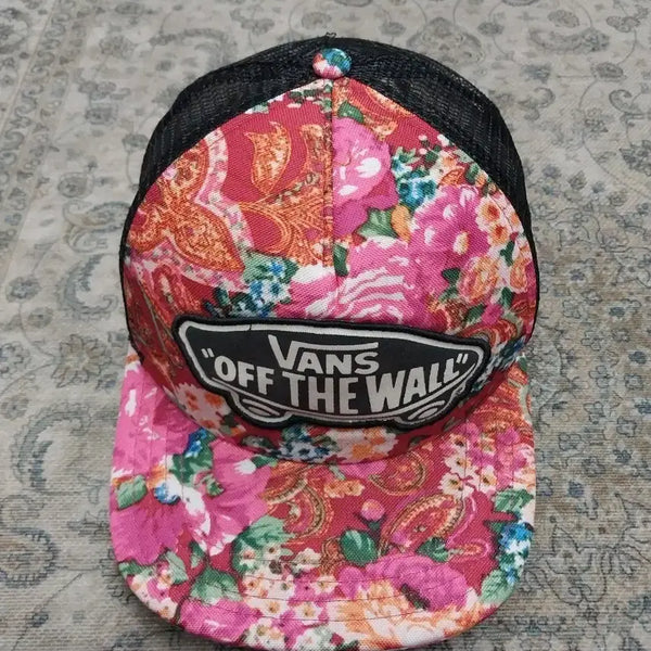 [BUNJANG] Vans Floral Pattern Mesh Cap / VANS 반스 플로럴 패턴 메쉬캡