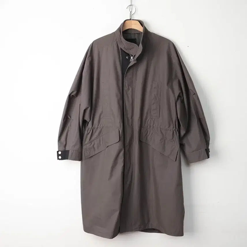 [BUNJANG] Il Corso Oversized Volume Long Field Jacket / 100/일꼬르소 오버핏 볼륨 롱 야상