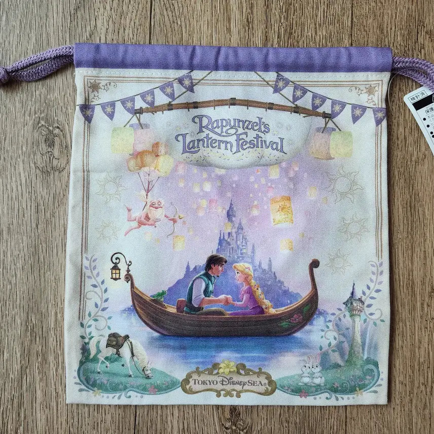[BUNJANG] Tokyo DisneySea Rapunzel Pouch / 도쿄 디즈니씨 라푼젤 파우치