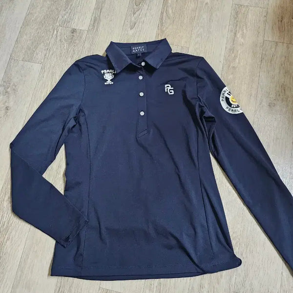[BUNJANG] Mastery Navy Logo Golf T-shirt / 파리게이츠 티셔츠 1호