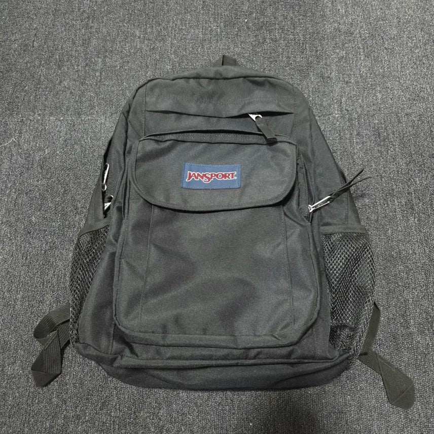 [BUNJANG] JanSport Black Logo Union Pack Backpack / 잔스포츠 블랙 로고 유니온팩 백팩 26082621