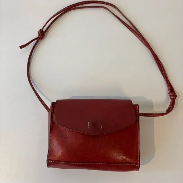 [BUNJANG] Hevitz Natural Leather Shoulder Bag / 헤비츠(Hevitz) 천연 가죽 숄더백