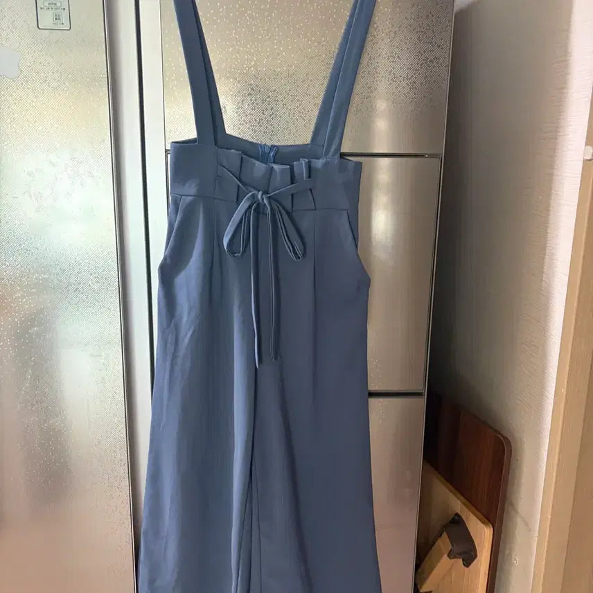 [BUNJANG] Blue Overall Jumpsuit Size 55 / 블루 오버롤 점프수트 55