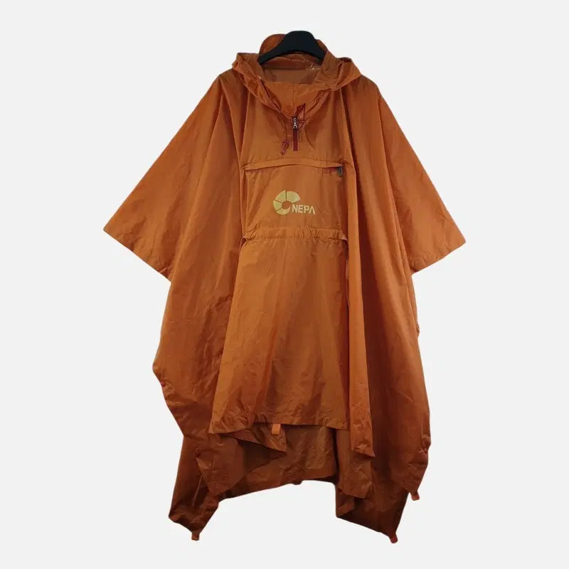 [BUNJANG] NEPA Unisex Orange Raincoat Jacket M / 네파 오렌지 공용 M 우비 자켓 O1639