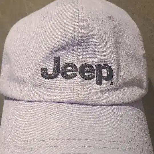 [BUNJANG] Jeep Lavender Logo Baseball Cap / 지프 볼캡 라벤더