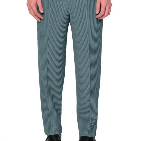 [BUNJANG] Homme Plissé Pants Size 2 / 옴므플리 바지 틸칼러 (짙은 초록색) 사이즈 2