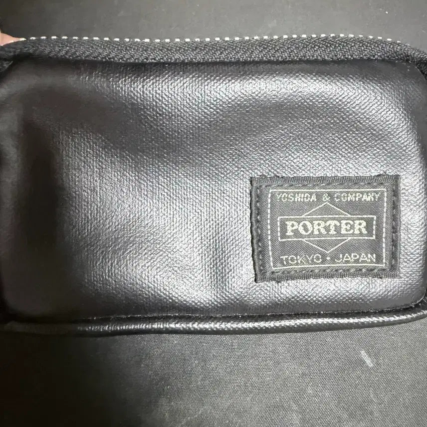 [BUNJANG] Porter Freestyle Multi Coin Case Black / 포터 프리스타일 멀티 코인 케이스 블랙