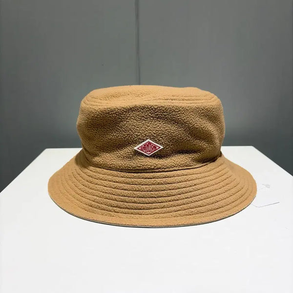 [BUNJANG] DANTON Women's Beige Camel Reversible Bucket Hat / (정품/새상품) DANTON 단톤 여성 베이지 카멜 리버시블 버킷햇