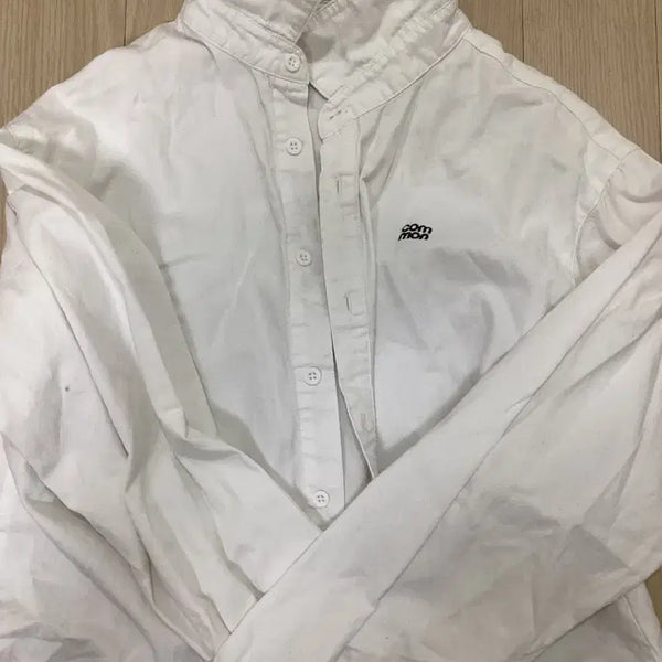 [BUNJANG] White Cotton Shirt / 화이트 코튼 셔츠
