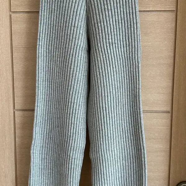[BUNJANG] Base Range Knit Pants Light Grey / 베이스레인지 니트 팬츠 라이트그레이