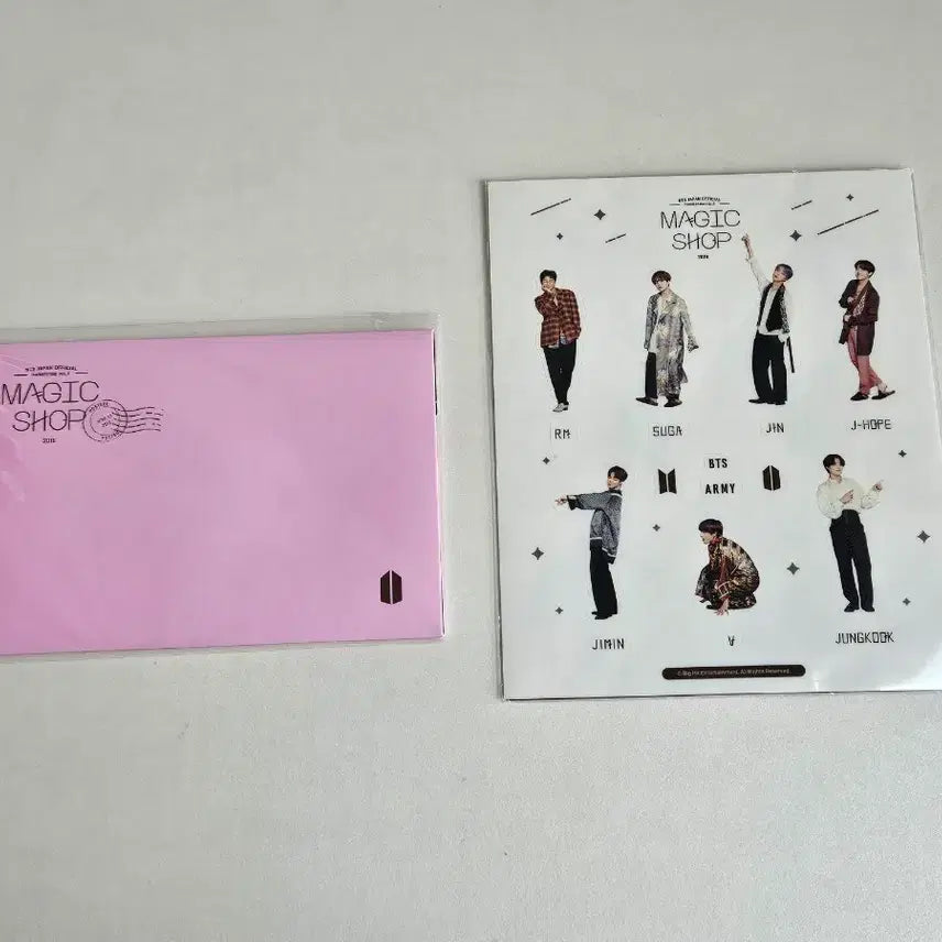 [BUNJANG] BTS Magic Shop Muster Lenticular Postcard Set + Sticker Set / 일직샵 렌티큘러 엽서 세트 스티커 2개 일괄 방탄 bts poca pc 일본 매직샵 머스터