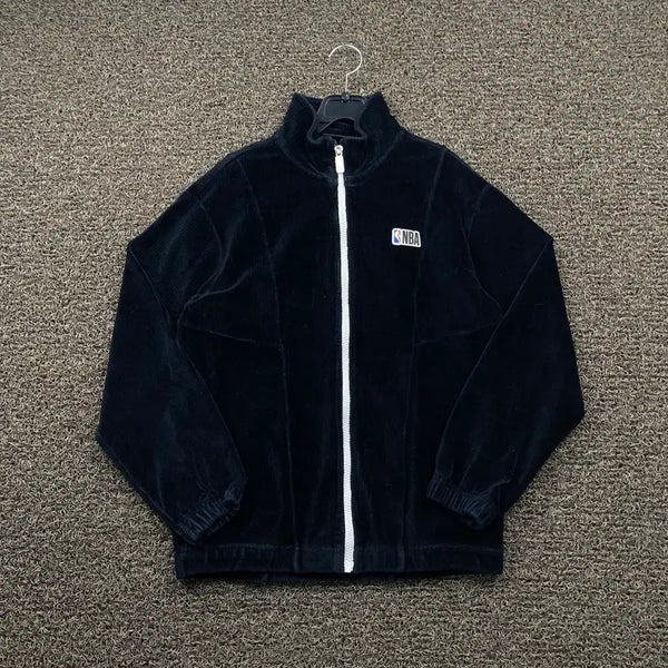 [BUNJANG] NBA Black Corduroy Jacket / NBA 블랙 코듀로이 자켓