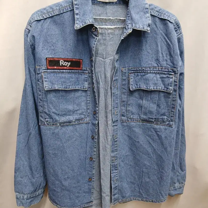 [BUNJANG] Men's Denim Shirt Jacket Size 90 / 남성 데님 셔츠 90