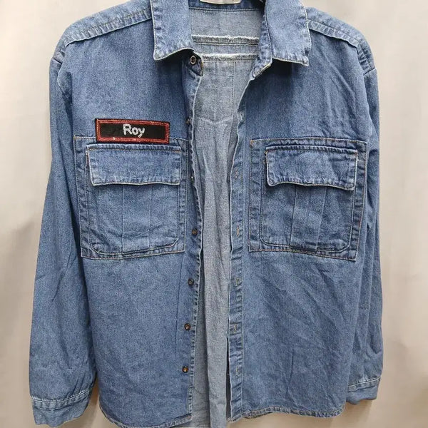 [BUNJANG] Men's Denim Shirt Jacket Size 90 / 남성 데님 셔츠 90