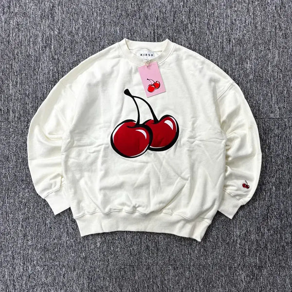 [BUNJANG] Kirsh Big Cherry Sweatshirt / 키르시 빅 체리 맨투맨