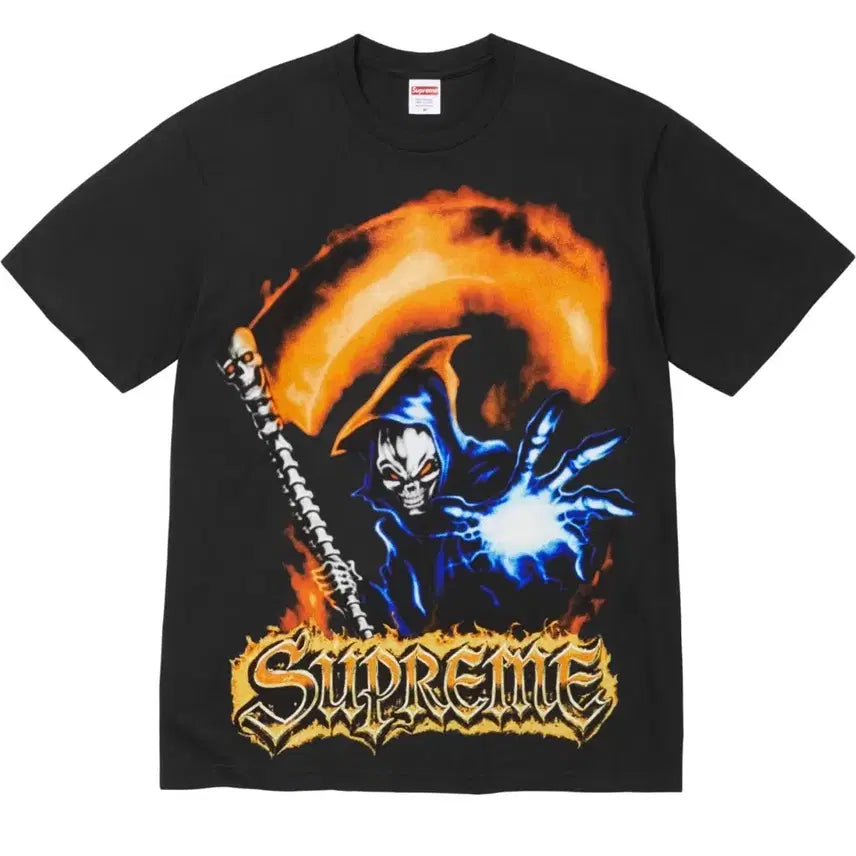 [BUNJANG] Supreme 26ss Reaper Tee / [M] 26ss 슈프림 그림 리퍼 티